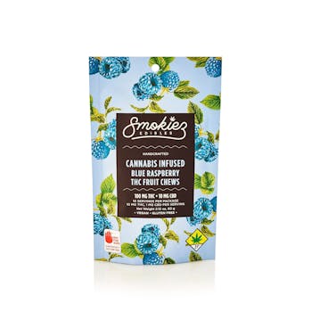 Smokiez Gummy Sweet Blue Raspberry 100mg
